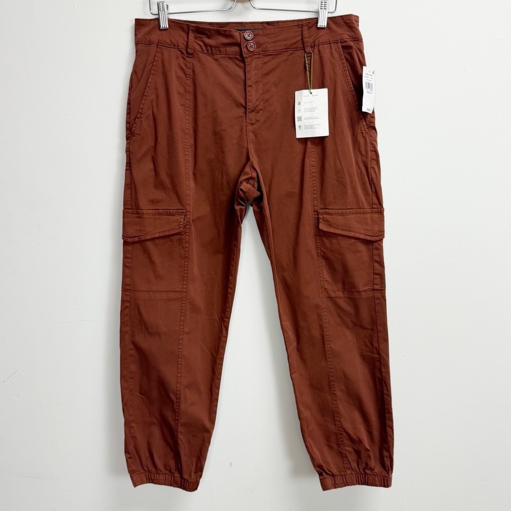Sanctuary Pants Womens 32 Brown Cotton Jogger Chino NWT